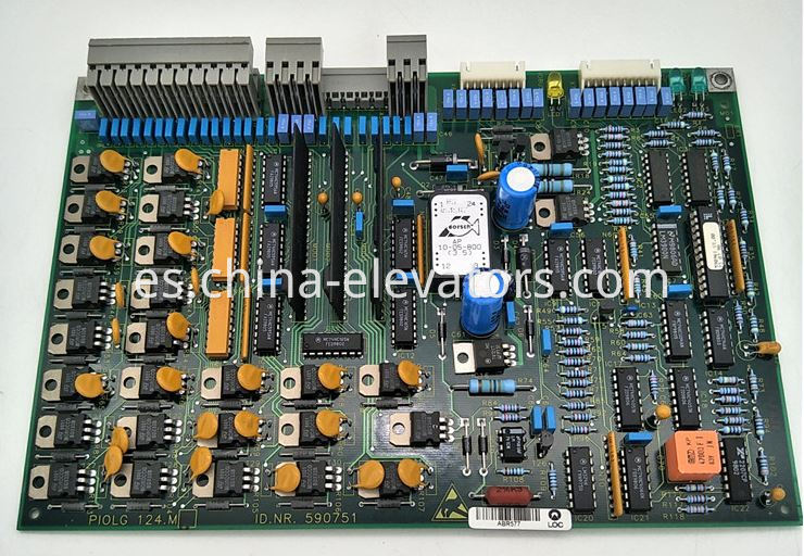 Schindler 300p MRL Tailer Board 590751 Schindler 300P MRL Elevator Mainboard 590751